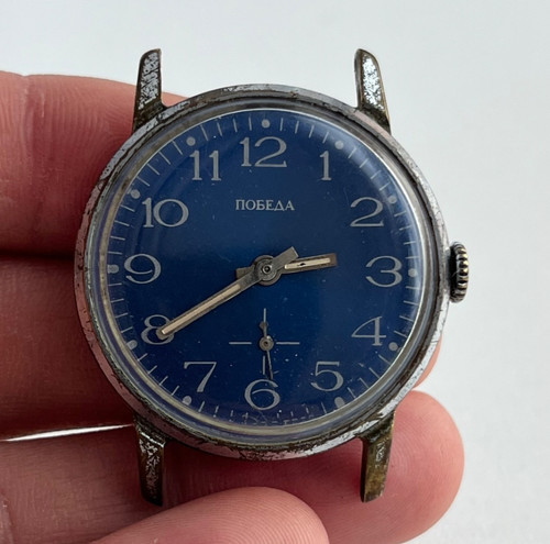 Orologio pobeda iscrizione - pobeda,