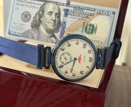 Orologio meccanico aviatore - orologio,
