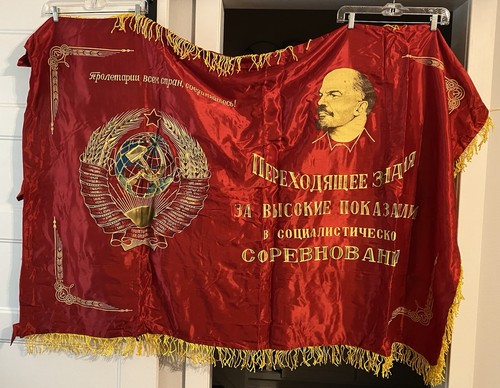 Bandiera vintage urss - bandiera, velluto